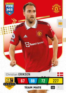 Christian Eriksen Manchester United 2023 FIFA 365 Team Mate #123